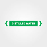 Custom Gate Signs,Distilled Water Pipe Marker
